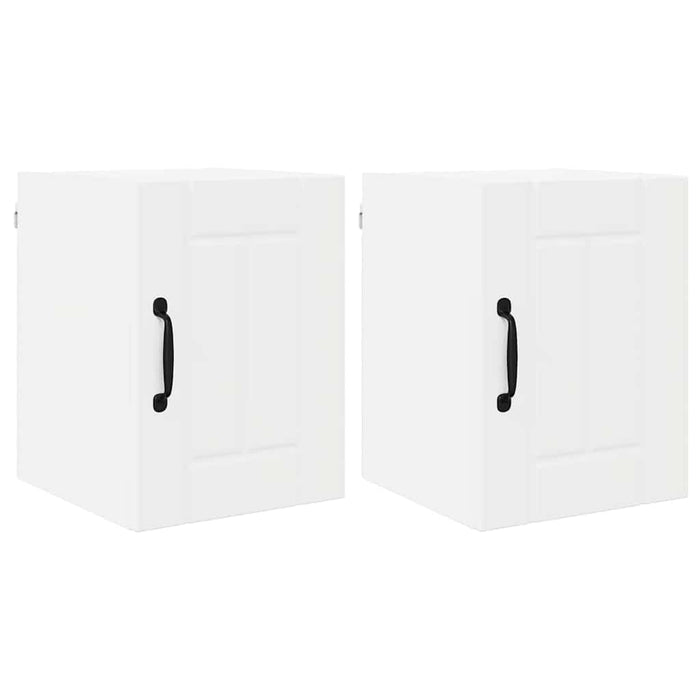 Dulap de bucătărie 2 pcs Alb 30 x 31 x 40 cm Lemn compozit - WALTI WALTI