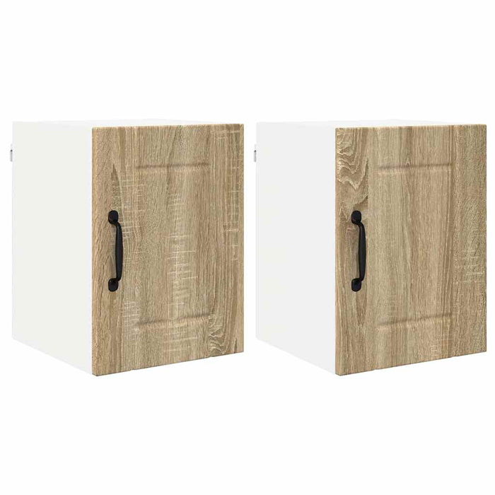 Dulap de bucătărie cu raft 2 pcs Stejar Sonoma 30 x 31 x 40 cm - WALTI WALTI