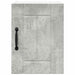 Dulap de bucătărie cu raft 2 pcs Gri din beton 30 x 31 x 40 cm - WALTI WALTI