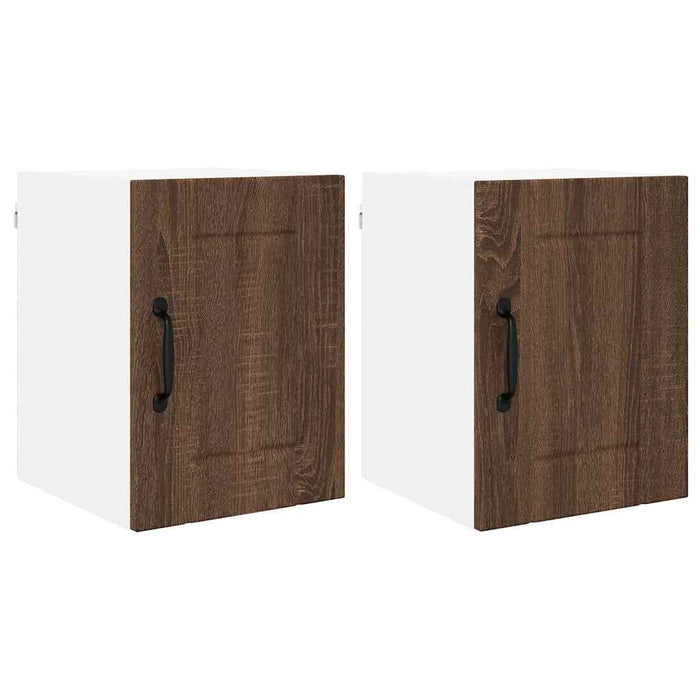 Dulap de bucătărie cu raft 2 pcs Stejar închis 30 x 31 x 40 cm - WALTI WALTI