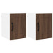 Dulap de bucătărie cu raft 2 pcs Stejar închis 30 x 31 x 40 cm - WALTI WALTI