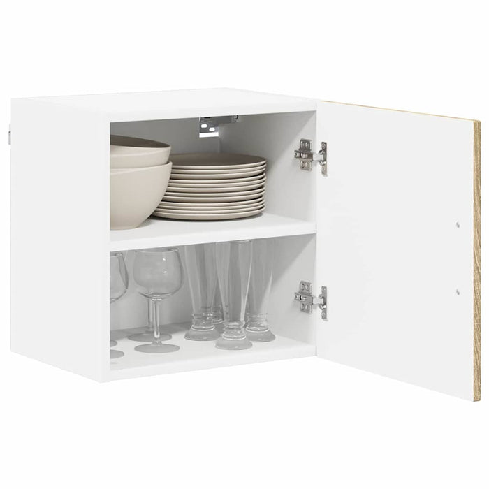 Dulap de bucătărie cu raft 2 pcs Stejar Sonoma 40 x 31 x 40 cm - WALTI WALTI