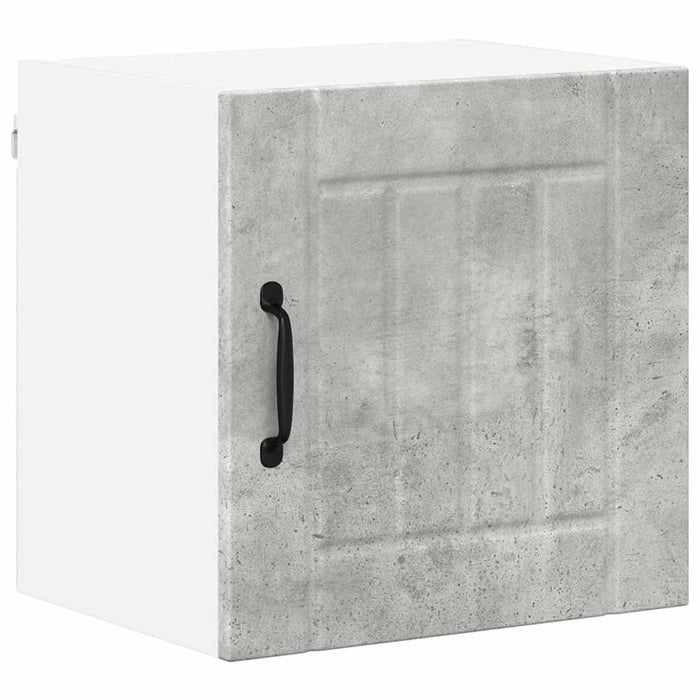 Dulap de bucătărie cu raft 2 pcs Gri din beton 40 x 31 x 40 cm - WALTI WALTI