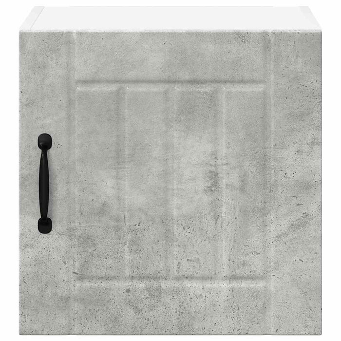 Dulap de bucătărie cu raft 2 pcs Gri din beton 40 x 31 x 40 cm - WALTI WALTI