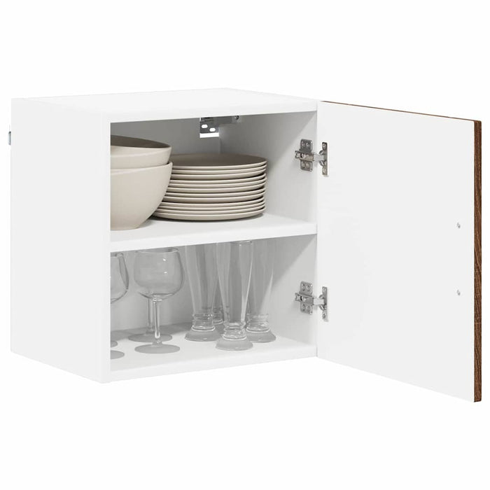 Dulap de bucătărie cu raft 2 pcs Stejar închis 40 x 31 x 40 cm - WALTI WALTI