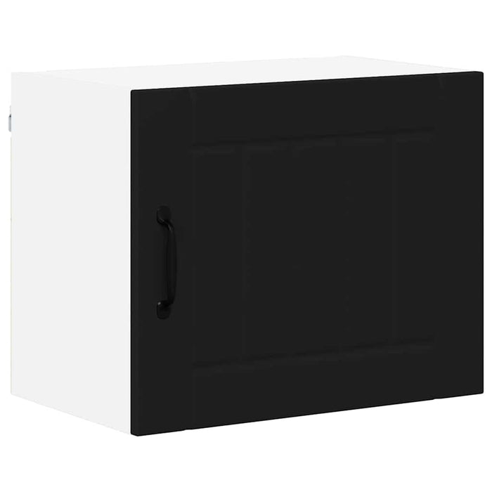 Dulap de bucătărie 2 pcs Negru 50 x 31 x 40 cm Lemn compozit - WALTI WALTI