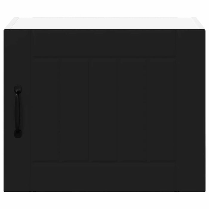 Dulap de bucătărie 2 pcs Negru 50 x 31 x 40 cm Lemn compozit - WALTI WALTI