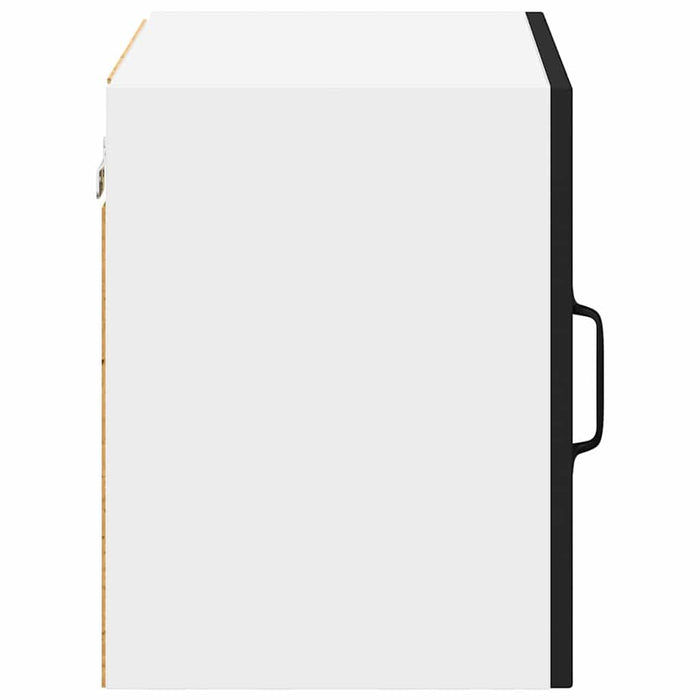 Dulap de bucătărie 2 pcs Negru 50 x 31 x 40 cm Lemn compozit - WALTI WALTI
