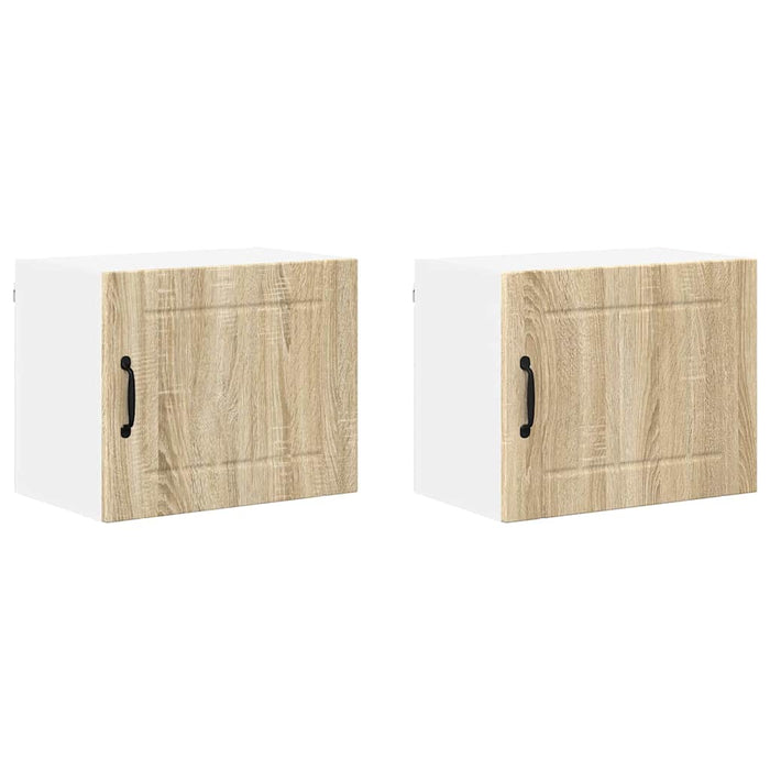 Dulap de bucătărie cu raft 2 pcs Stejar Sonoma 50 x 31 x 40 cm - WALTI WALTI