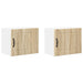 Dulap de bucătărie cu raft 2 pcs Stejar Sonoma 50 x 31 x 40 cm - WALTI WALTI