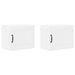 Dulap de bucătărie cu raft 2 pcs Alb lucios 50 x 31 x 40 cm - WALTI WALTI