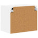 Dulap de bucătărie cu raft 2 pcs Alb lucios 50 x 31 x 40 cm - WALTI WALTI