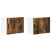 Dulap de bucătărie cu raft 2 pcs Stejar fumuriu 50 x 31 x 40 cm - WALTI WALTI