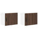 Dulap de bucătărie cu raft 2 pcs Stejar închis 50 x 31 x 40 cm - WALTI WALTI