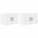 Dulap de bucătărie 2 pcs Alb 60 x 31 x 40 cm Lemn compozit - WALTI WALTI