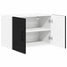 Dulap de bucătărie 2 pcs Negru 60 x 31 x 40 cm Lemn compozit - WALTI WALTI