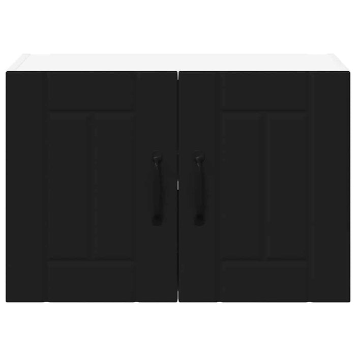 Dulap de bucătărie 2 pcs Negru 60 x 31 x 40 cm Lemn compozit - WALTI WALTI