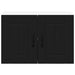 Dulap de bucătărie 2 pcs Negru 60 x 31 x 40 cm Lemn compozit - WALTI WALTI