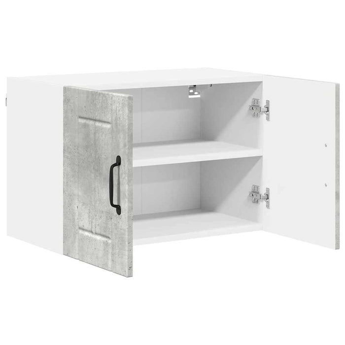 Dulap suspendat de bucătărie Gri din beton 60 x 31 x 40 cm - WALTI WALTI