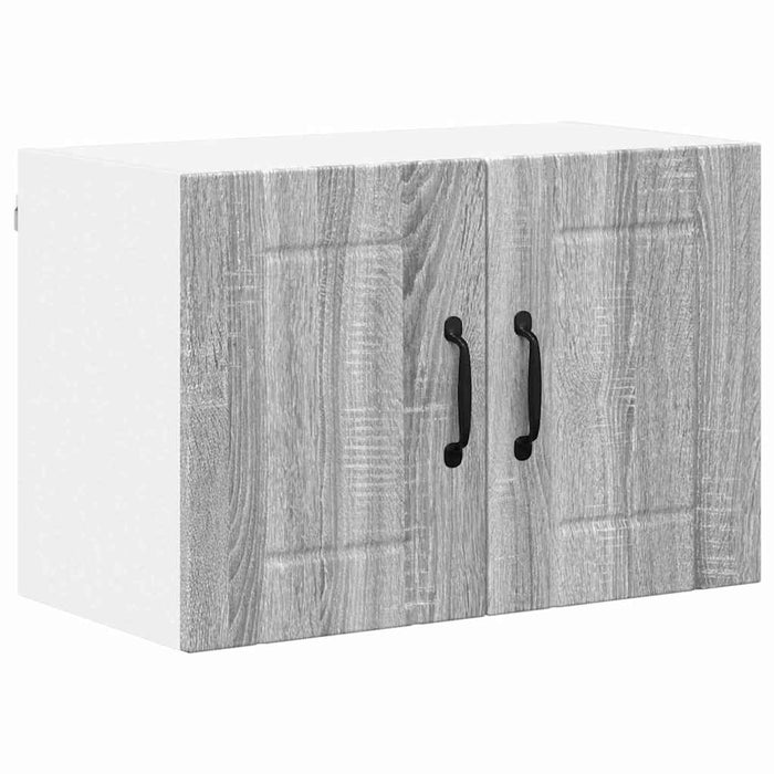 Dulapuri de perete pentru bucătărie cu raft 2 pcs Gri Sonoma - WALTI WALTI