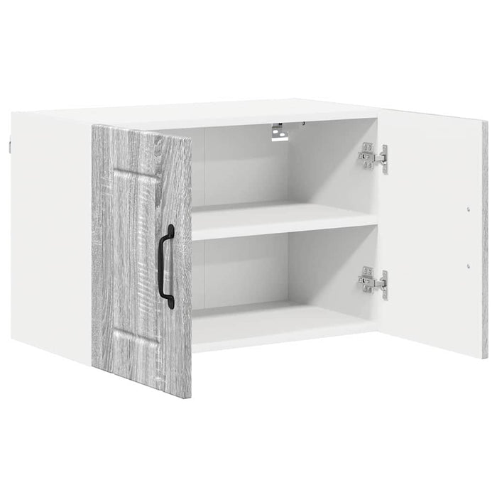Dulapuri de perete pentru bucătărie cu raft 2 pcs Gri Sonoma - WALTI WALTI