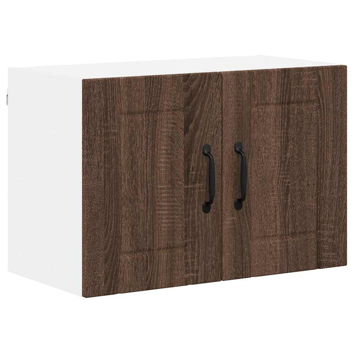 Dulapuri de perete pentru bucătărie cu raft 2 pcs Stejar închis - WALTI WALTI
