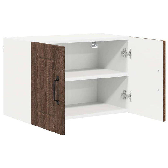 Dulapuri de perete pentru bucătărie cu raft 2 pcs Stejar închis - WALTI WALTI