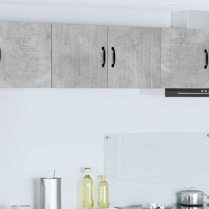 Dulap de bucătărie Gri din beton 80 x 31 x 40 cm Lemn compozit - WALTI WALTI