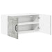 Dulap de bucătărie Gri din beton 80 x 31 x 40 cm Lemn compozit - WALTI WALTI