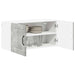 Dulap de bucătărie Gri din beton 80 x 31 x 40 cm Lemn compozit - WALTI WALTI