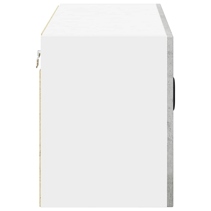 Dulap de bucătărie Gri din beton 80 x 31 x 40 cm Lemn compozit - WALTI WALTI