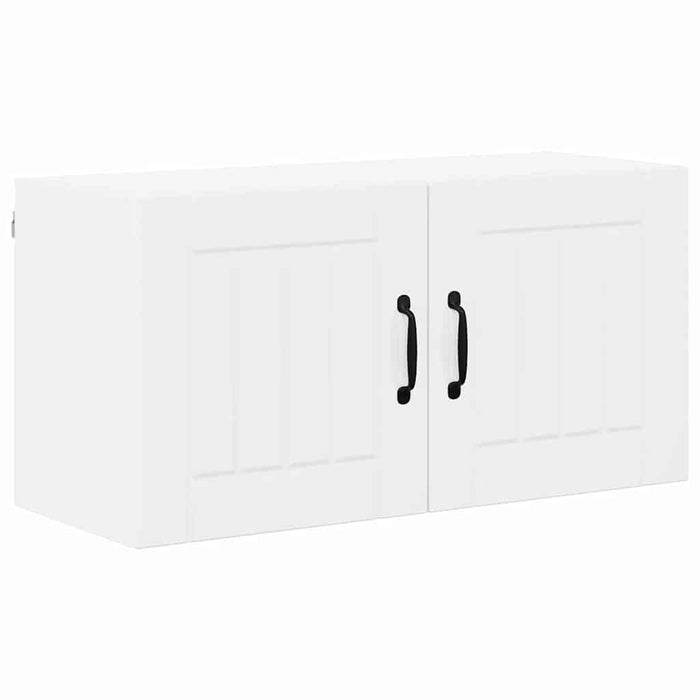 Dulap de bucătărie Alb lucios 80 x 31 x 40 cm Lemn compozit - WALTI WALTI