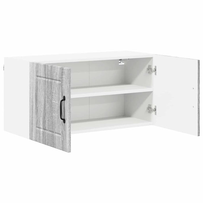 Dulap de bucătărie Gri Sonoma 80 x 31 x 40 cm Lemn compozit - WALTI WALTI