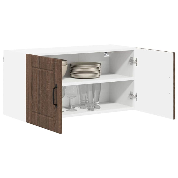 Dulap de bucătărie Stejar închis 80 x 31 x 40 cm Lemn compozit - WALTI WALTI