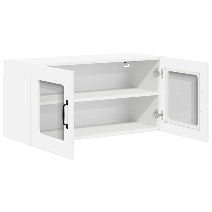 Dulap de bucătărie cu raft Alb 80 x 31 x 40 cm Lemn compozit - WALTI WALTI