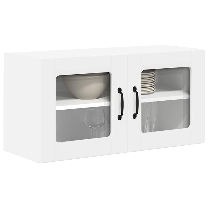 Dulap de bucătărie cu raft Alb 80 x 31 x 40 cm Lemn compozit - WALTI WALTI