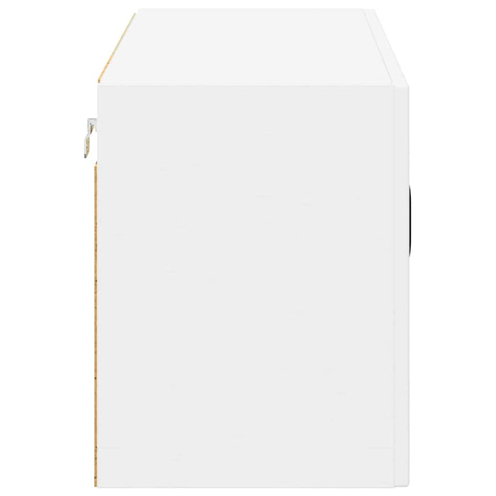 Dulap de bucătărie cu raft Alb 80 x 31 x 40 cm Lemn compozit - WALTI WALTI