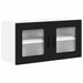 Dulap de bucătărie cu raft Negru 80 x 31 x 40 cm Lemn compozit - WALTI WALTI