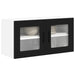 Dulap de bucătărie cu raft Negru 80 x 31 x 40 cm Lemn compozit - WALTI WALTI