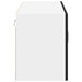 Dulap de bucătărie cu raft Negru 80 x 31 x 40 cm Lemn compozit - WALTI WALTI