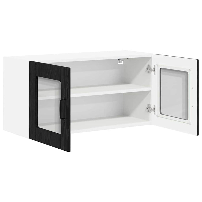 Dulap de bucătărie Stejar Negru 80 x 31 x 40 cm Lemn compozit - WALTI WALTI