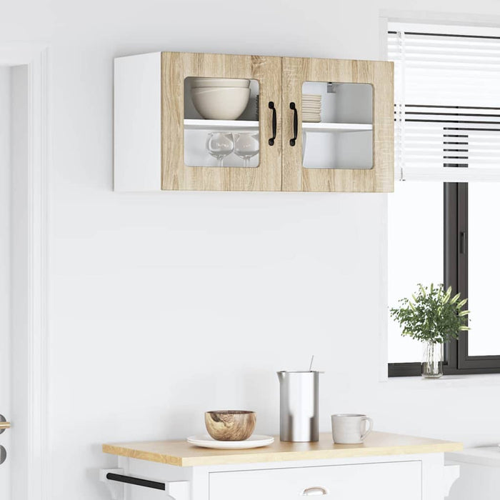 Dulap de bucătărie Stejar Sonoma 80 x 31 x 40 cm Lemn compozit - WALTI WALTI