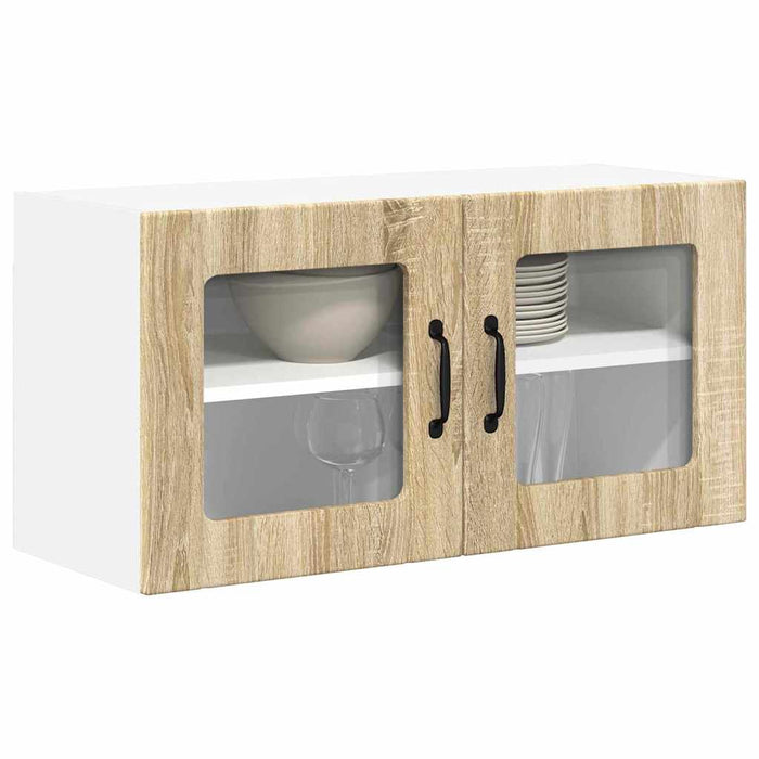 Dulap de bucătărie Stejar Sonoma 80 x 31 x 40 cm Lemn compozit - WALTI WALTI