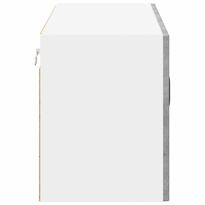Dulap de bucătărie Gri din beton 80 x 31 x 40 cm Lemn compozit - WALTI WALTI