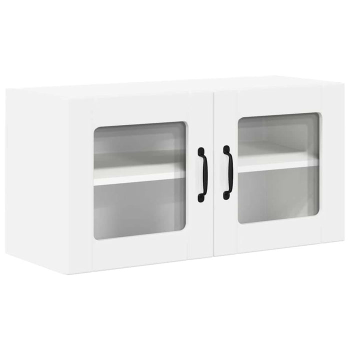 Dulap de bucătărie Alb lucios 80 x 31 x 40 cm Lemn compozit - WALTI WALTI