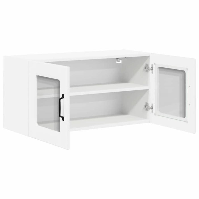 Dulap de bucătărie Alb lucios 80 x 31 x 40 cm Lemn compozit - WALTI WALTI