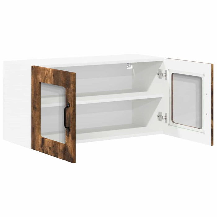 Dulap de bucătărie Stejar fumuriu 80 x 31 x 40 cm Lemn compozit - WALTI WALTI