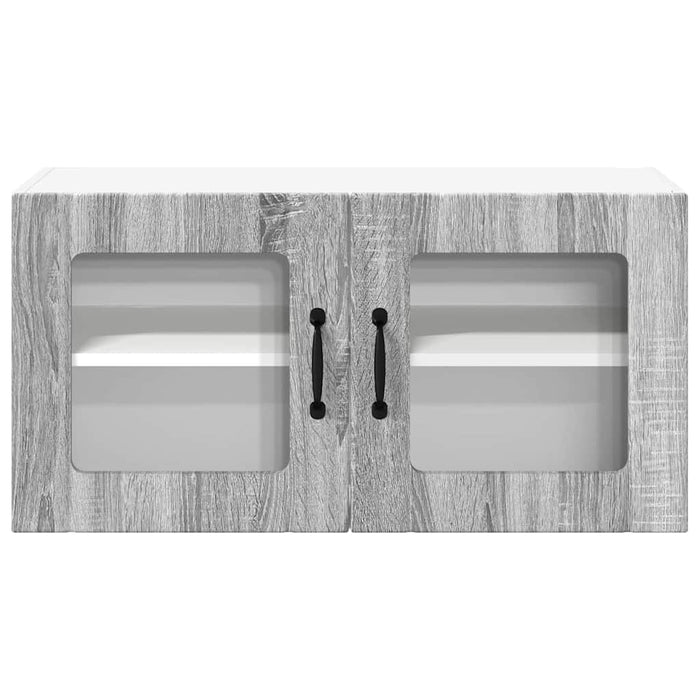Dulap de bucătărie Gri Sonoma 80 x 31 x 40 cm Lemn compozit - WALTI WALTI