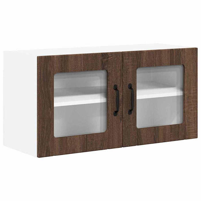 Dulap de bucătărie Stejar închis 80 x 31 x 40 cm Lemn compozit - WALTI WALTI