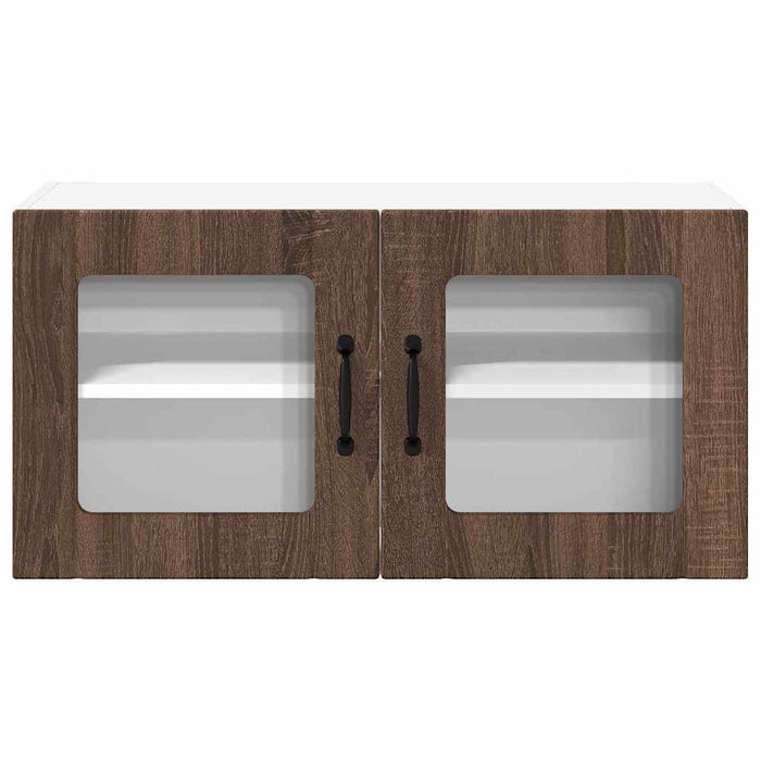 Dulap de bucătărie Stejar închis 80 x 31 x 40 cm Lemn compozit - WALTI WALTI